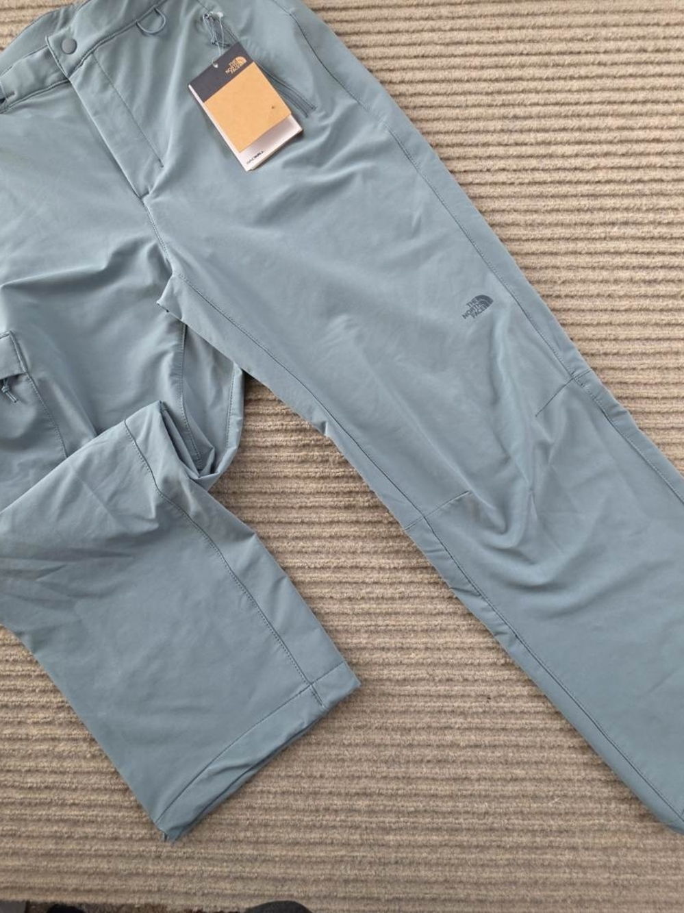The North Face Womens Bridgeway Ankle Pants New Goblin Blue Size 8 $99.00